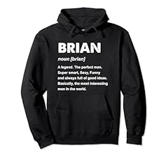 Brian name pullover for sale  Delivered anywhere in USA 