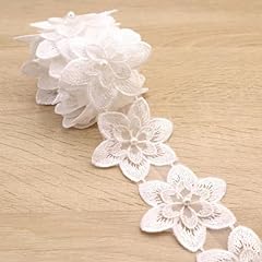 Organza flower trim for sale  Delivered anywhere in USA 