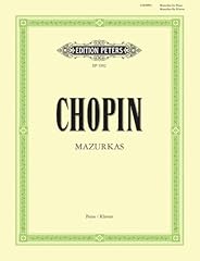 Mazurkas for piano usato  Spedito ovunque in Italia 