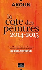 Cote peintres 2014 d'occasion  Livré partout en France