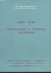 Art 1900. porcelaines d'occasion  Livré partout en France