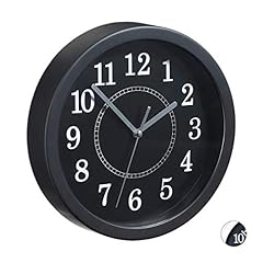 Relaxdays schwarz wanduhr gebraucht kaufen  Wird an jeden Ort in Deutschland