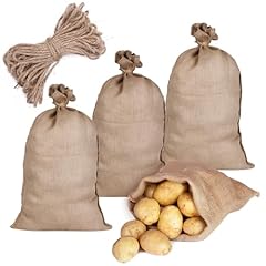 Burlap bags 3pcs for sale  Delivered anywhere in USA 