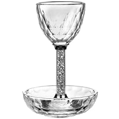 Crystal kiddush cup for sale  Delivered anywhere in USA 