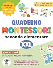 Quaderno montessori xxl usato  Spedito ovunque in Italia 
