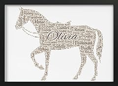 Personalise horse gifts for sale  Delivered anywhere in UK
