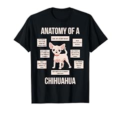 Anatomy chihuahua shirt for sale  Delivered anywhere in USA 