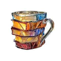 Painted book mug for sale  Delivered anywhere in USA 