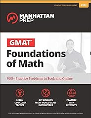 Gmat foundations math usato  Spedito ovunque in Italia 