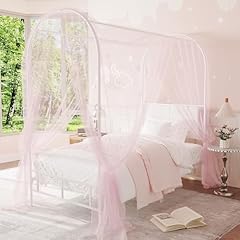 Twin canopy bed for sale  Delivered anywhere in USA 