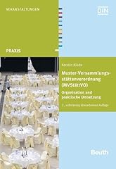 Muster versammlungsstättenver gebraucht kaufen  Wird an jeden Ort in Deutschland