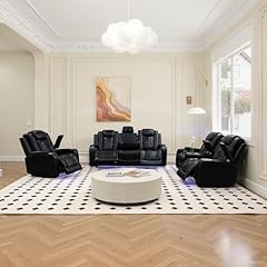 Leather power recliner for sale  Delivered anywhere in USA 