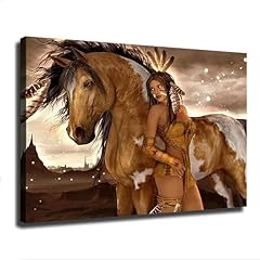 Abstract indian horse for sale  Delivered anywhere in USA 