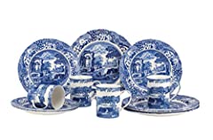Spode Blue Italian 12 Piece Set by Spode for sale  Delivered anywhere in UK