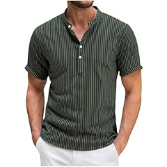 Grandad shirts short for sale  Delivered anywhere in UK