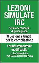Lezioni simulate irc usato  Spedito ovunque in Italia 