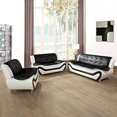 Leather sofa set for sale  Delivered anywhere in USA 