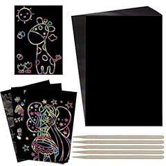 50pcs rainbow scratch for sale  Delivered anywhere in UK