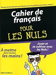 Cahier français nuls d'occasion  Livré partout en Belgiqu