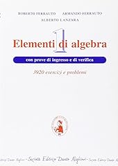Elementi algebra. con usato  Spedito ovunque in Italia 