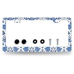 Blue floral license for sale  Delivered anywhere in USA 