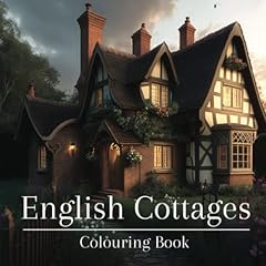 English cottages colouring for sale  Delivered anywhere in UK