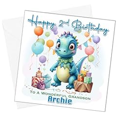 Personalised dinosaur birthday for sale  Delivered anywhere in UK