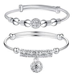 Sterling silver bracelets for sale  Delivered anywhere in USA 