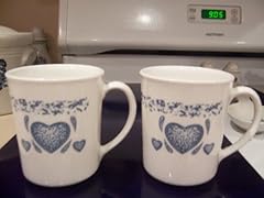Mugs corelle blue for sale  Delivered anywhere in USA 