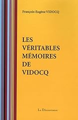 Véritables mémoires vidocq d'occasion Véritables mémoires vidocq d'occasion  Livré partout en France