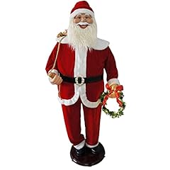 Fraser Hill Farm 58-in. Traditional Dancing Santa with for sale  Delivered anywhere in USA 