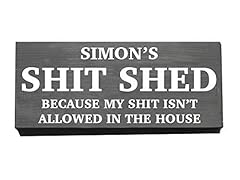 Shit shed sign for sale  Delivered anywhere in UK