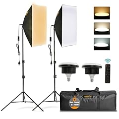 Softbox set studio usato  Spedito ovunque in Italia 