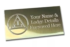 County engraving masonic for sale  Delivered anywhere in UK