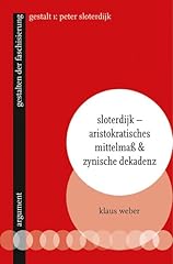 Sloterdijk aristokratisches mi gebraucht kaufen  Wird an jeden Ort in Deutschland