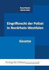 Eingriffsrecht polizei nordrhe gebraucht kaufen  Wird an jeden Ort in Deutschland