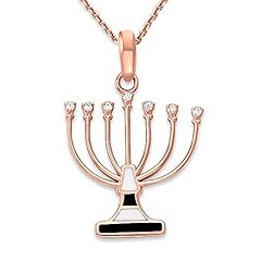 Hanukkah menorah diamond for sale  Delivered anywhere in USA 