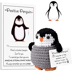 Funny positive penguin for sale  Delivered anywhere in UK