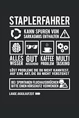 Staplerfahrer notizbuch gabels gebraucht kaufen  Wird an jeden Ort in Deutschland