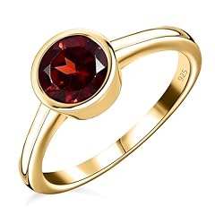 Tjc garnet solitaire for sale  Delivered anywhere in UK