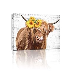 Sunflower highland cow for sale  Delivered anywhere in USA 