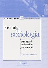 Elementi sociologia. per usato  Spedito ovunque in Italia 