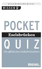 Pocket quiz eselsbrücken gebraucht kaufen  Wird an jeden Ort in Deutschland