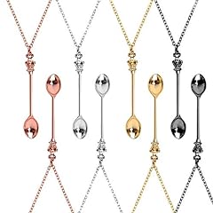 8pcs spoon necklace for sale  Delivered anywhere in Ireland