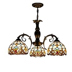 Tiffany style chandeliers for sale  Delivered anywhere in UK