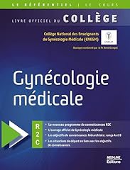 Gynécologie médicale livre d'occasion  Livré partout en France