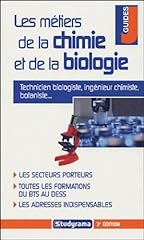 Métiers chimie biologie d'occasion  Livré partout en Belgiqu
