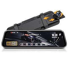 Dash cam specchietto usato  Spedito ovunque in Italia 