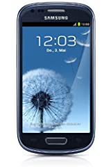 Usato, Samsung Galaxy S3 mini I8190 Smartphone, Display Super AMOLED da 10.2 cm (4 Pollici), Memoria Interna 8 GB, Fotocamera 5 Megapixel, Wi-Fi, Android 4.1, Blu [Germania] usato  Spedito ovunque in Italia 