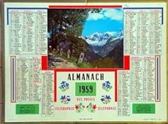 Almanach postes telegraphes d'occasion  Livré partout en France